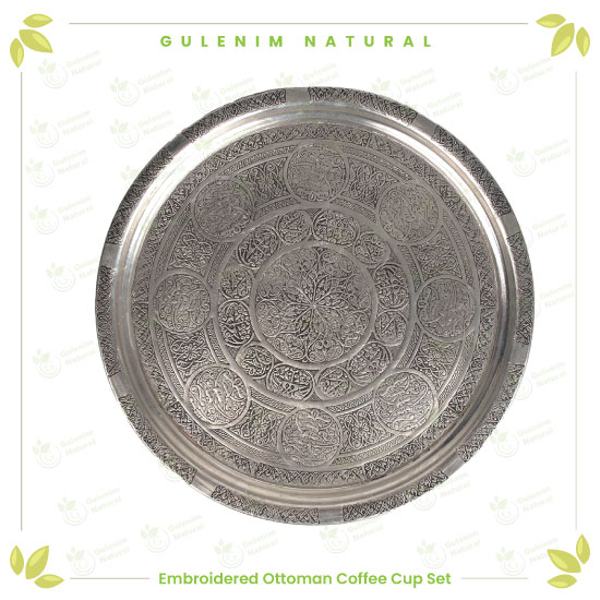 طقم-فناجين-قهوة-تركية-عثمانية-من-النحاس-- Copper Ottoman Turkish Coffee Cup Set2