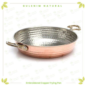 مقلاة-تركية--نحاسية-سميكة-Thick Turkish Copper Frying Pan2