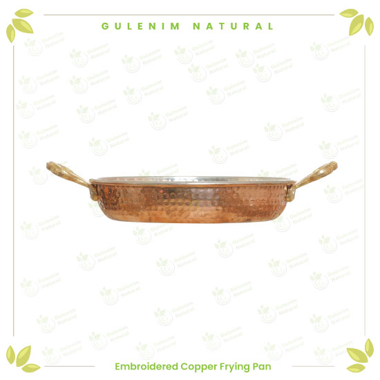 مقلاة-تركية--نحاسية-سميكةThick Turkish Copper Frying Pan