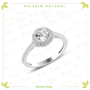 خاتم-من-الفضة-الصفصاف-الروديوم-وحجر-الزركون-للنساءSilver rhodium willow and zircon stone ring for women