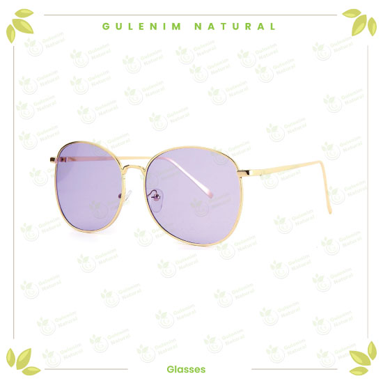 نظارة-شمسية-أرجوانية-نسائية--للحماية-من-الأشعة-فوق-البنفسجيةWomen's purple UV protection sunglasses